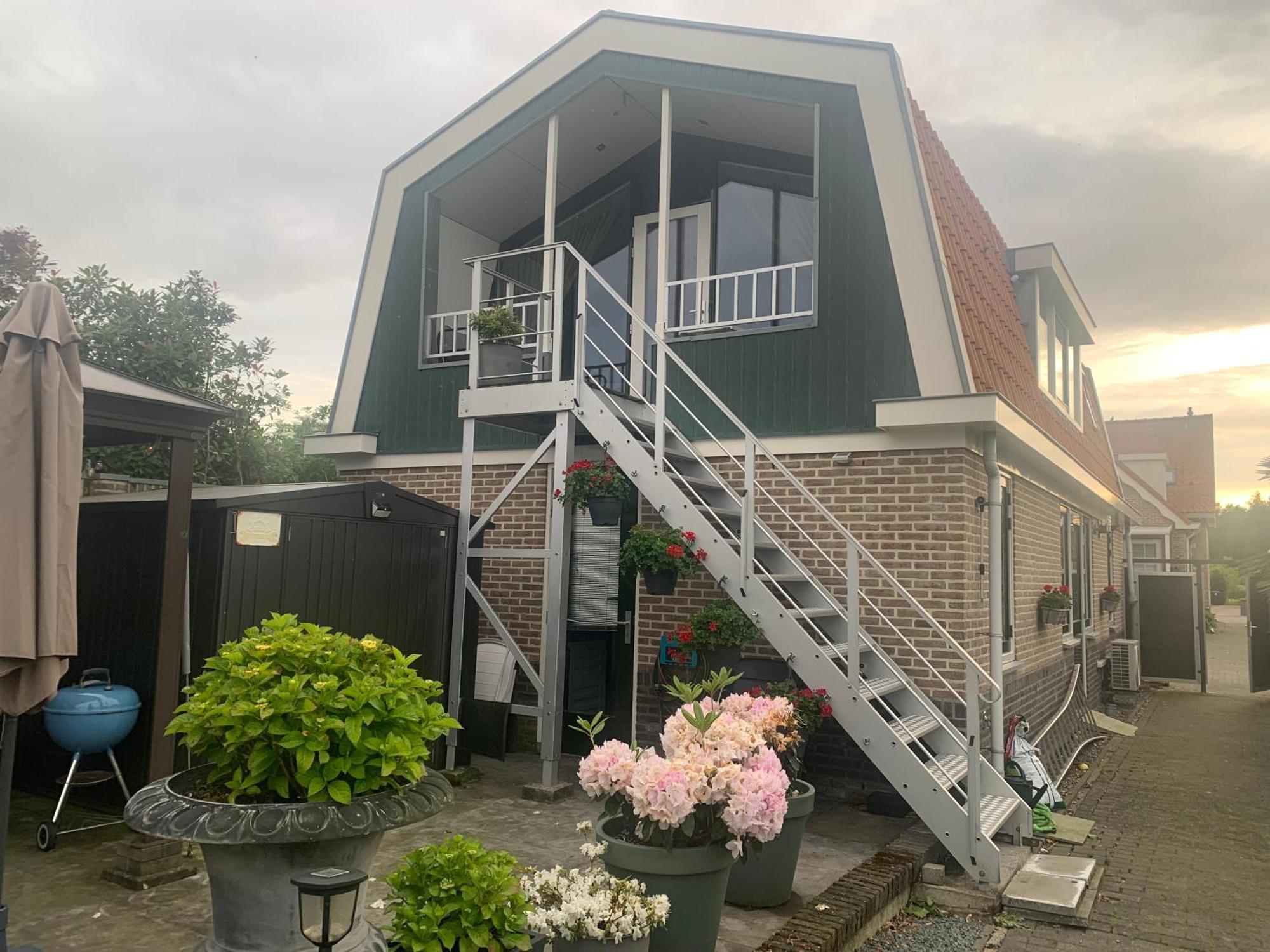 Amsterdam Countryside Met Airco ,Geweldig Uitzicht, Luxe Keuken,Wasmachine,Droger,Gratis Fietsen Apartment Den Ilp Екстериор снимка